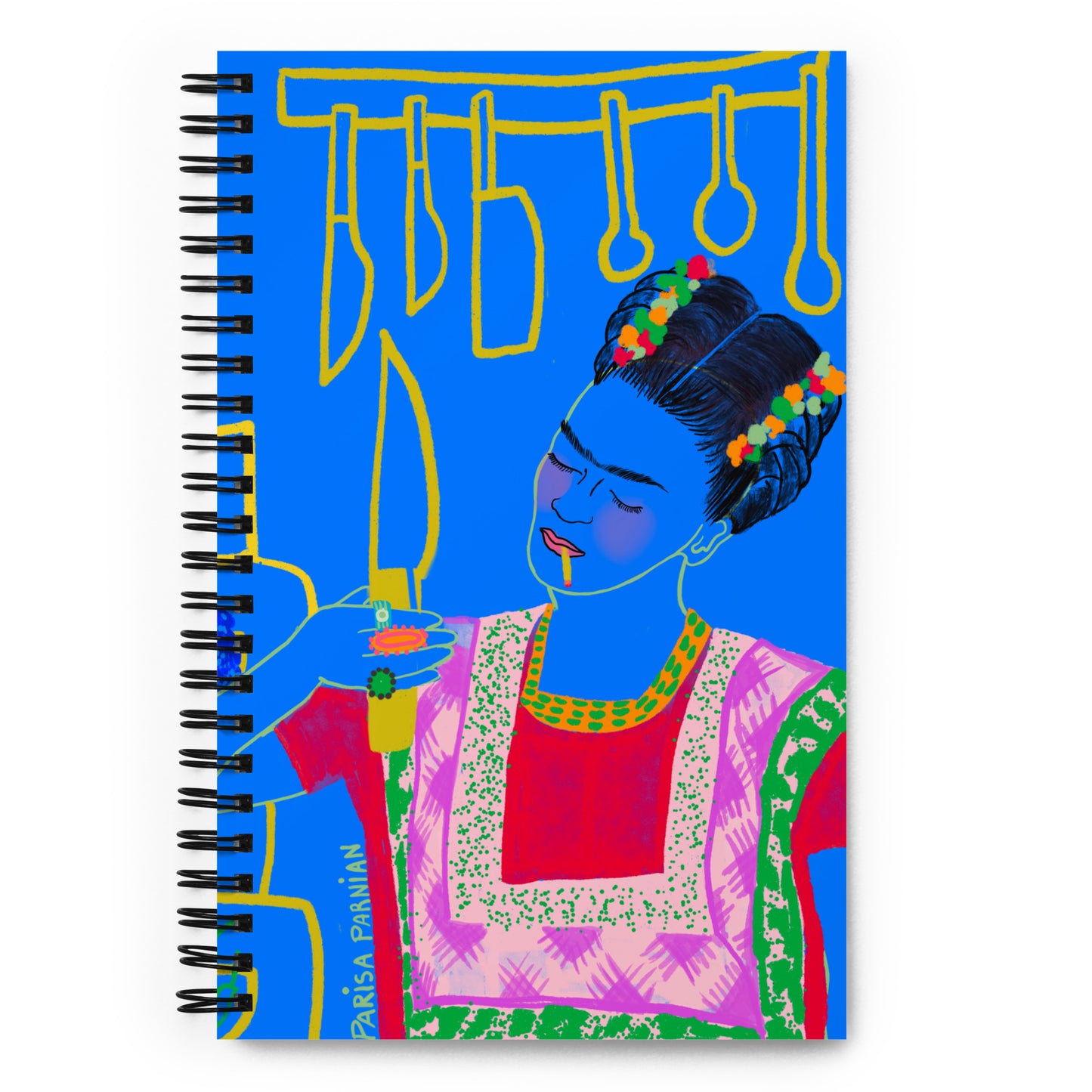 Frida Kahlo Spiral notebook