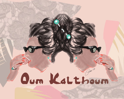 Oum Kalthoumn Unisex T-Shirt